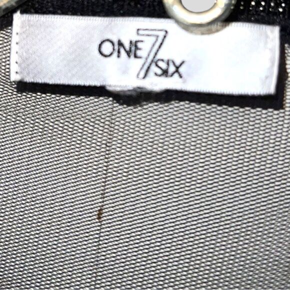 One7six black sheer bolero jacket with black sequins!! - Picture 9 of 9